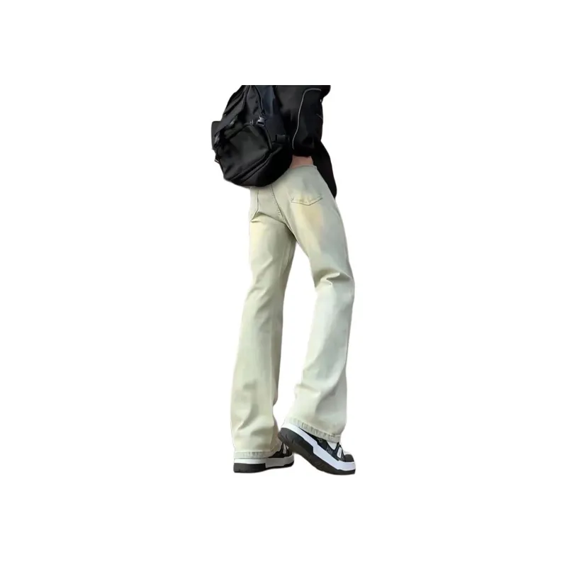 VIPGOOSE Jeans Unisex Yellow Mud-13