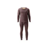 Coffee-[Down Silk Fleece-Lined-Suitable for 0-10°C]