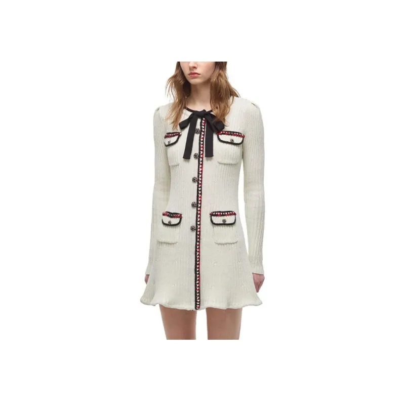 Self portrait Long Sleeved Dresses Women's-0