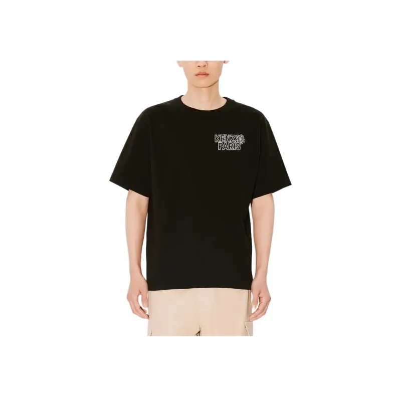 KENZO Constellation Embroidered Oversized T-Shirt-3