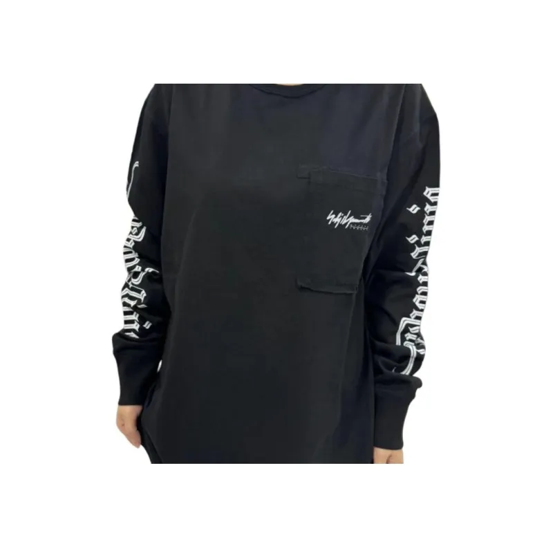 VESSEL x Yohji Yamamoto Sweatshirt Unisex Black-2