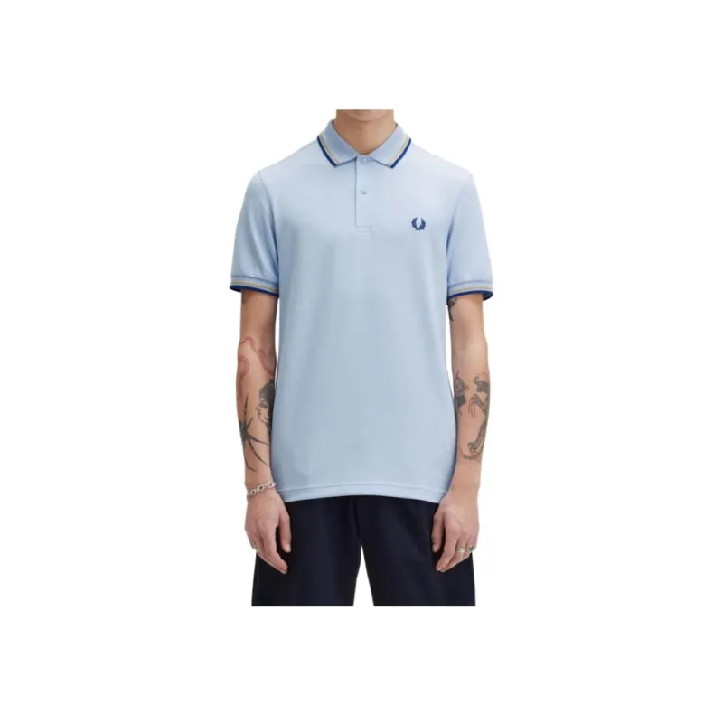 FRED PERRY Twin Tipped Polo Shirt-2