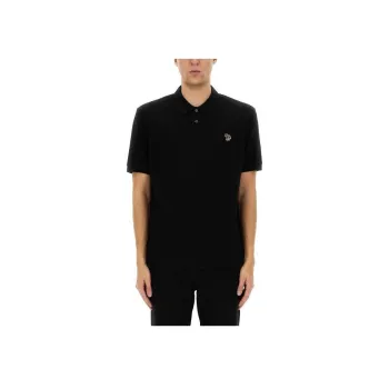 Ps Paul Smith Zebra Logo Polo Shirt