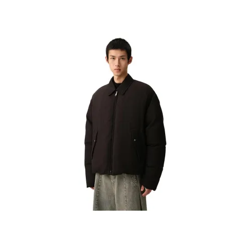 WHITT EPURE 블랙 남성 다운 재킷