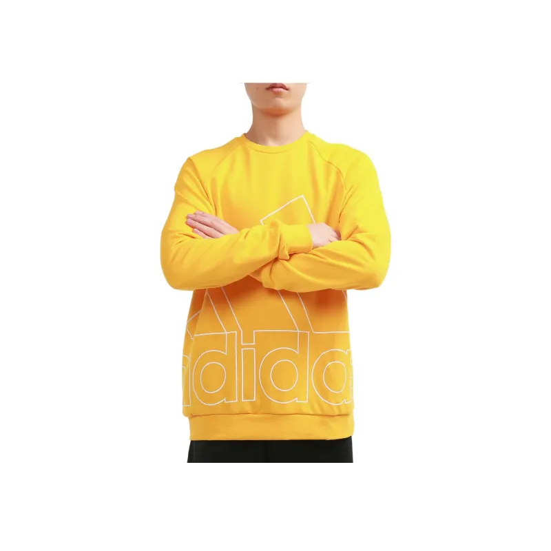 Adidas Sweatshirts Men Yellow-2