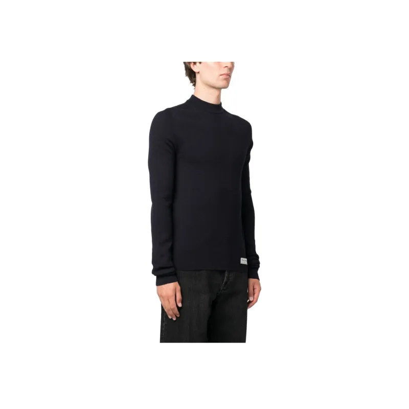 BALMAIN Logo Patch Knitted Jumper-3