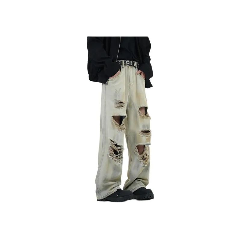 JASONWOOD Cowboy On The Run Jeans Unisex Yellow Mud-2