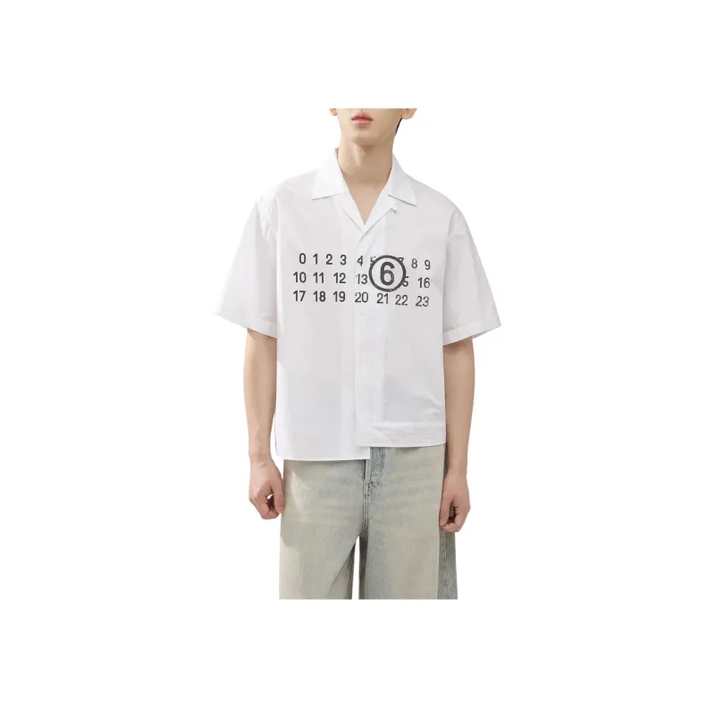 MM6 Maison Margiela Shirt Men's White-2