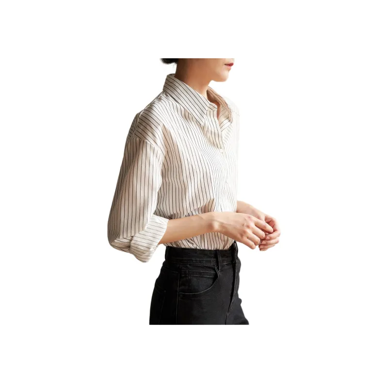 SHALLOW STREAMS Shirt Women's Stripes-1