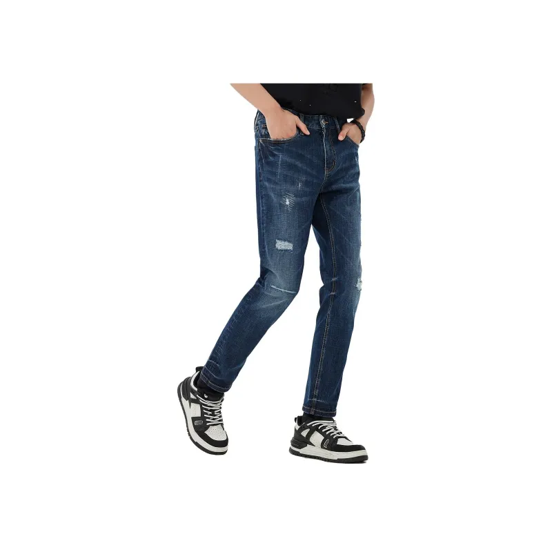 Cabbeen Jeans Men Indigo-4