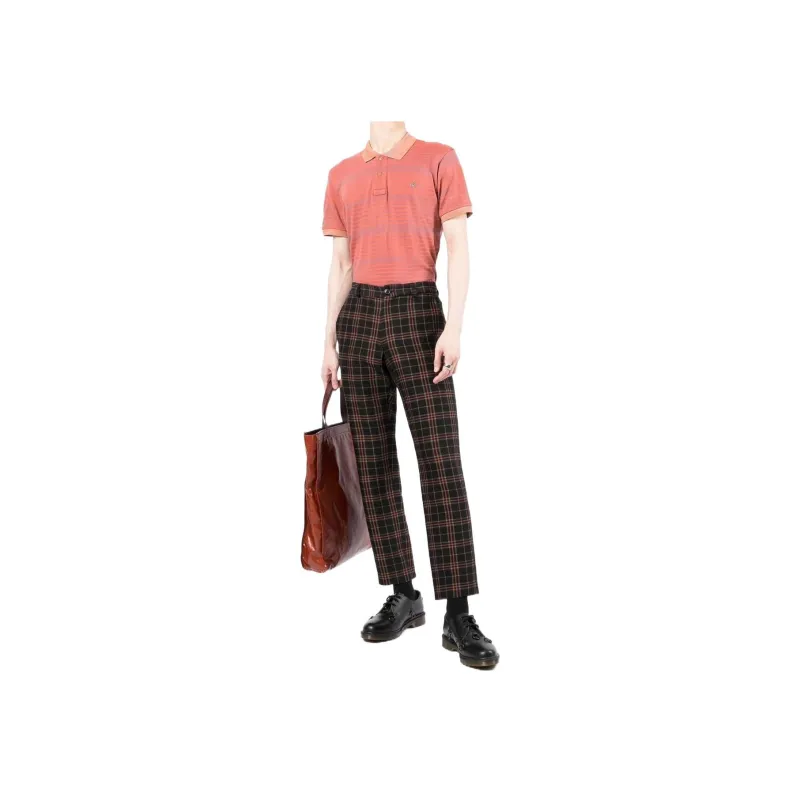 Vivienne Westwood Polo Shirts Men Pink-1