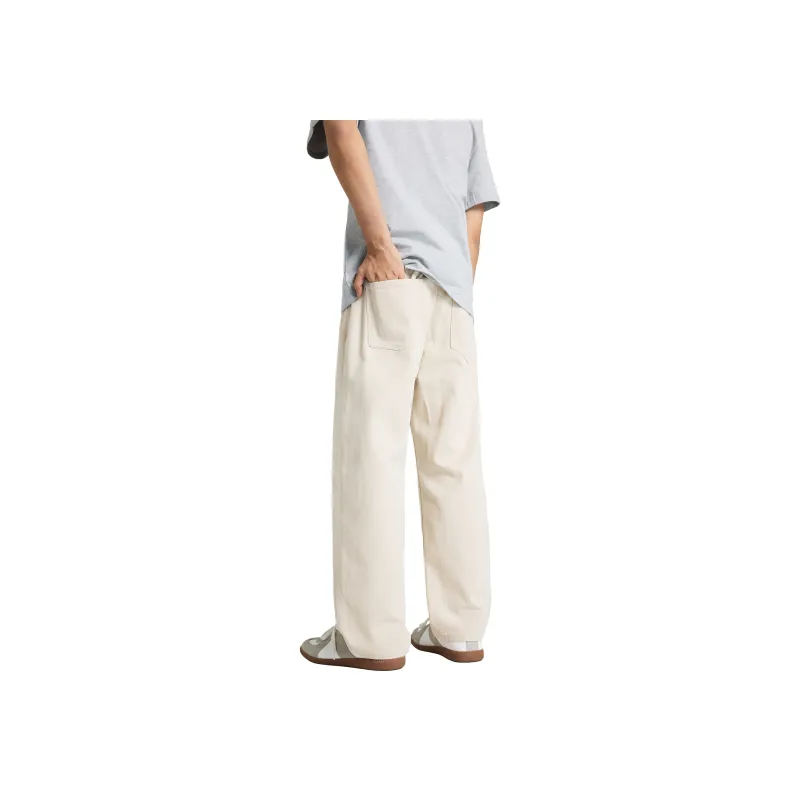 KM Jeans Unisex White-5