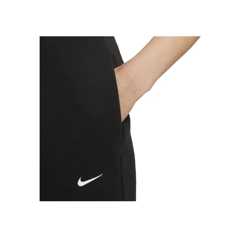 Nike Dri FIT One Women's High Waisted 7/8 French Terry Joggers Black-7