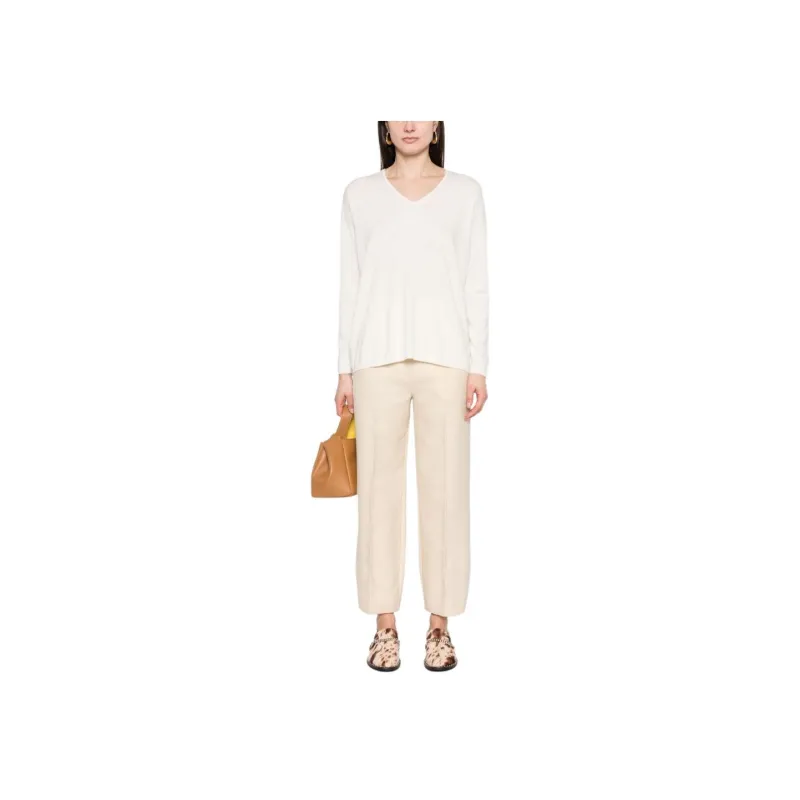 MaxMara V Neck Long Sleeved Jumper-1