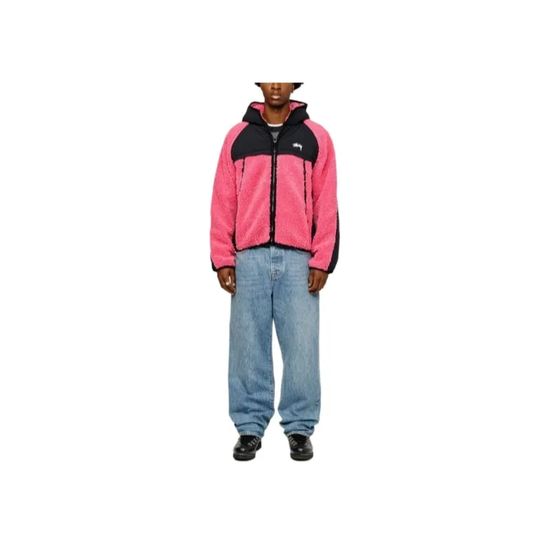 Stüssy Shearling Panelled Jacket-27