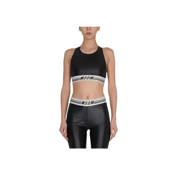 MSGM Logo underband Sports Bra