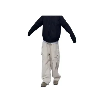 SIFLYTO Casual Pants Unisex Ecru