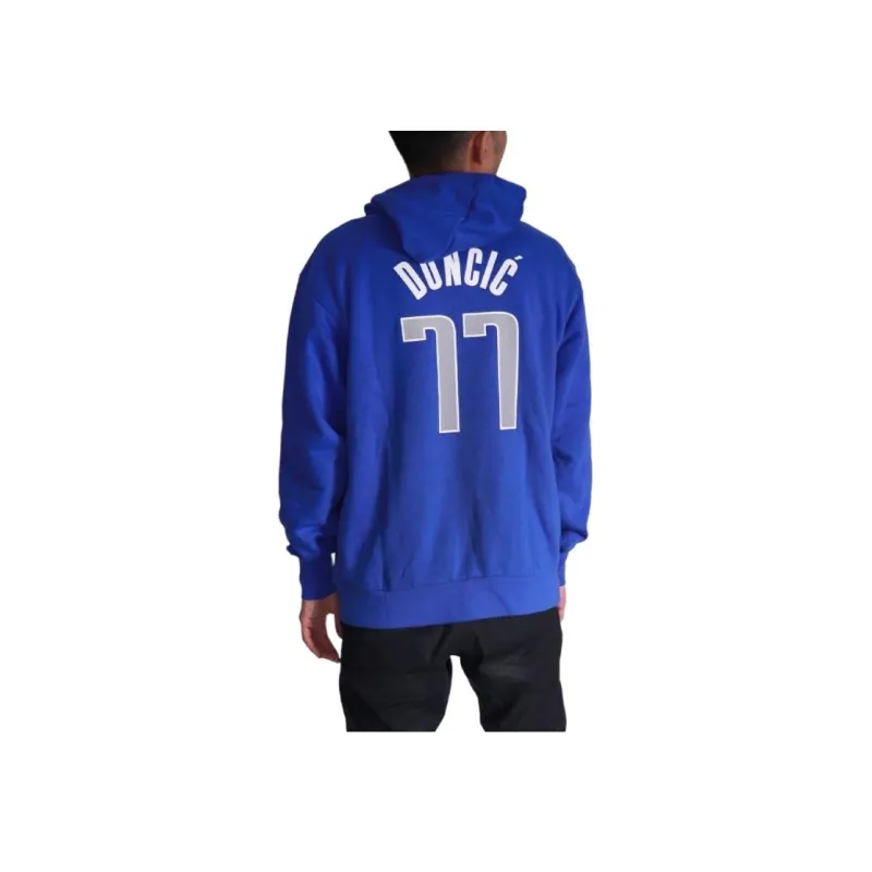 Nike Nba Dallas Mavericks Luca Doncic Essential Fleece Pullover Hoodie-3