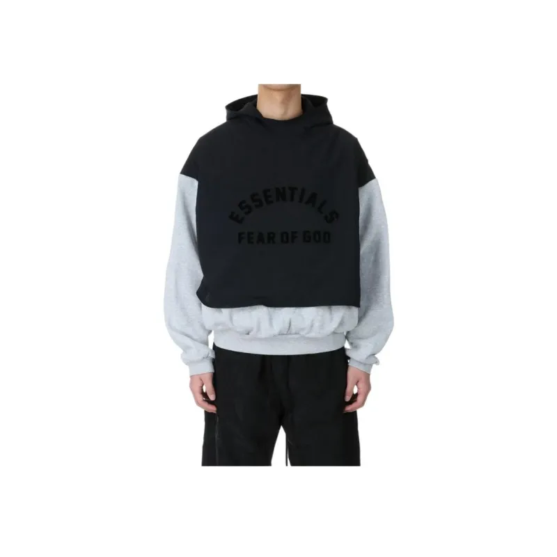 Fear Of God Essentials Nylon Fleece Hooded Sweater-3