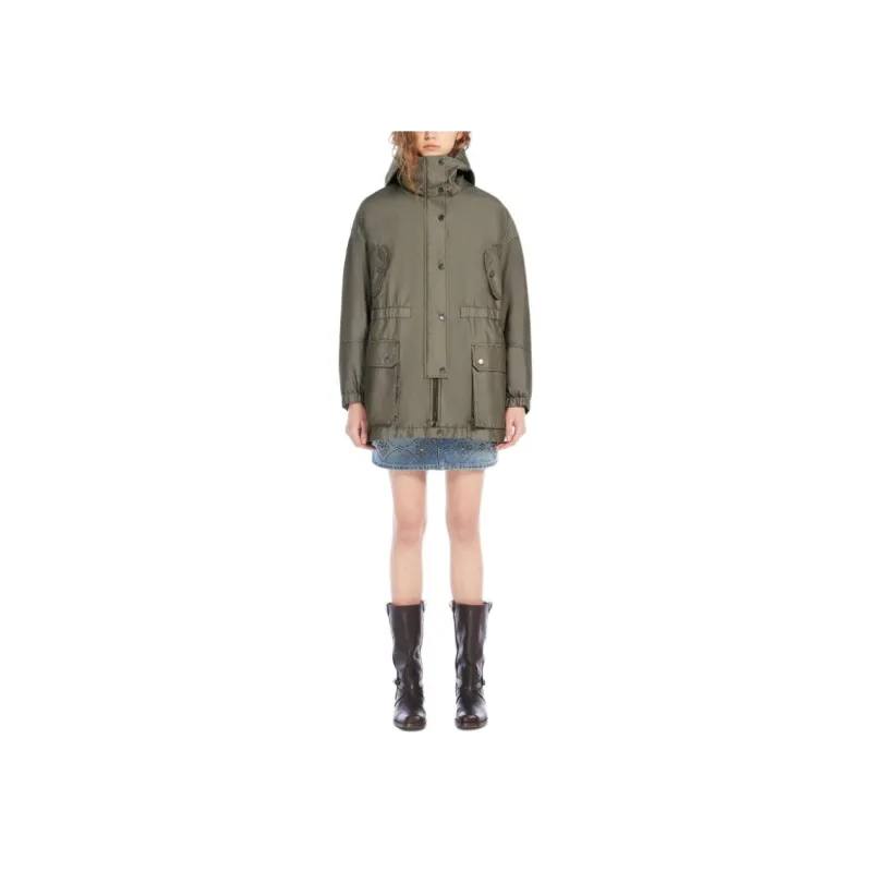 WEEKEND MaxMara Olinda Hooded Parka-1