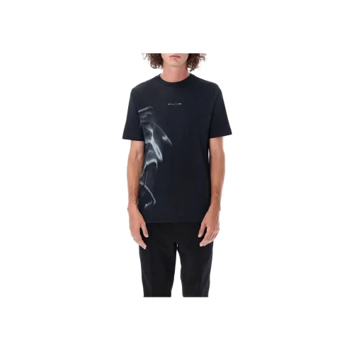 1017 ALYX 9SM 블랙 남녀공용 티셔츠