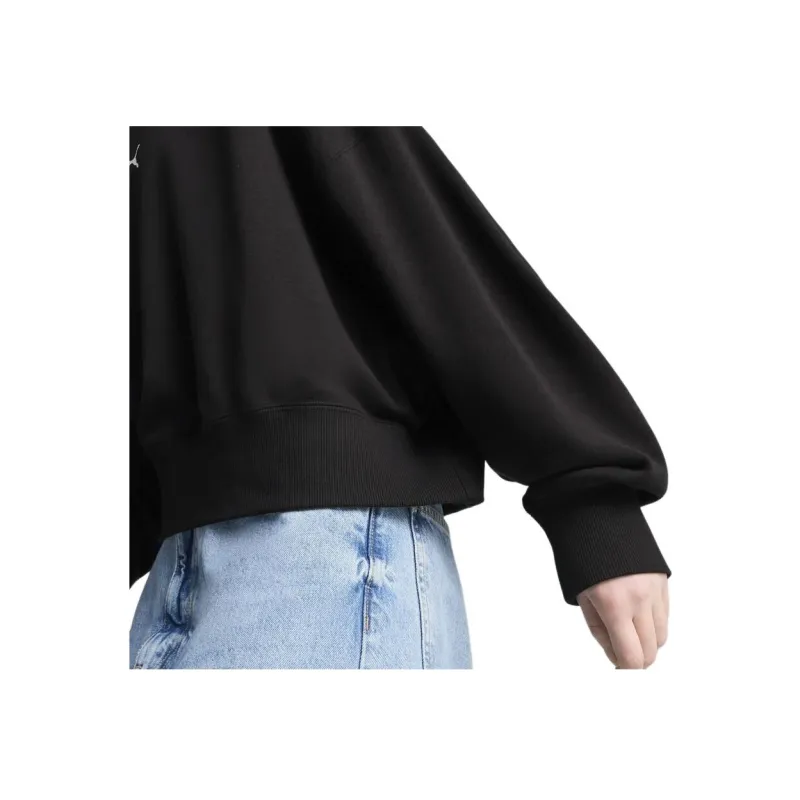 PUMA Essentials WARDROBE Sweatshirt Women's Black-4
