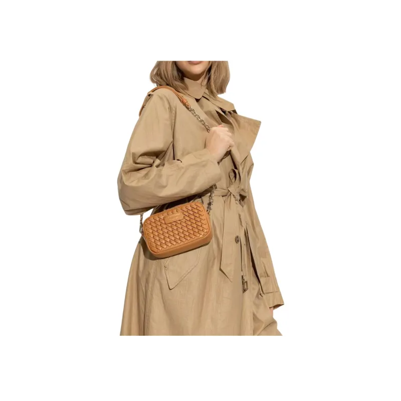 EMPORIO ARMANI Shoulder Bag With Decorative Weave-5