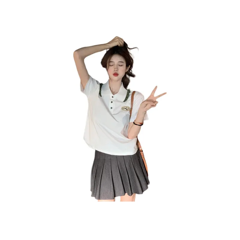 Mu Xiao Xin Set in Sleeve T Shirt Women's-5