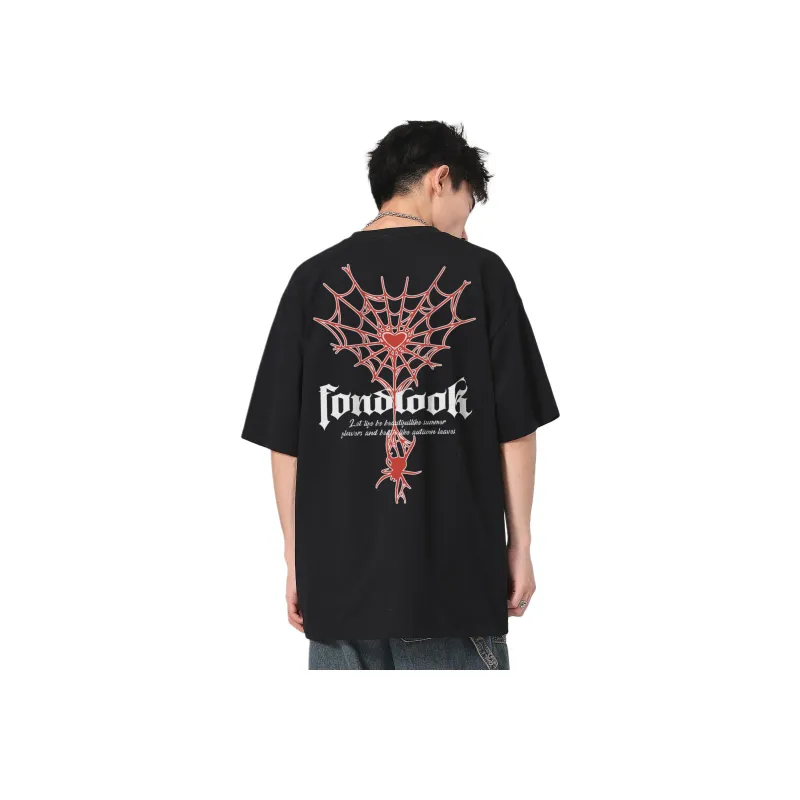 FONDLOOK T Shirt Unisex White Heather Gray-6
