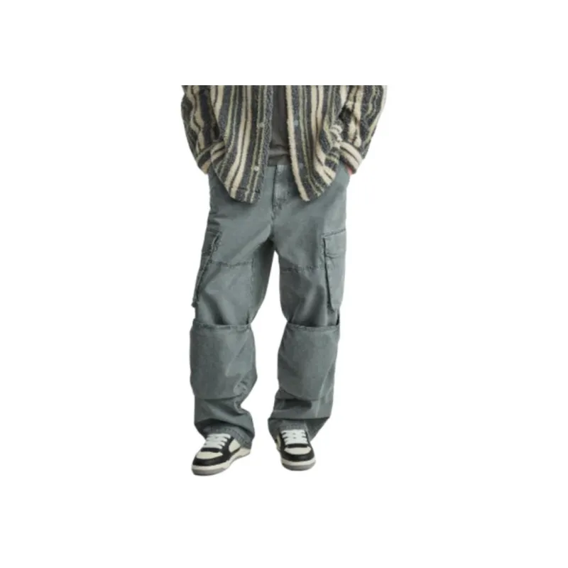 ZARA Casual Pants Men Cobalt-1