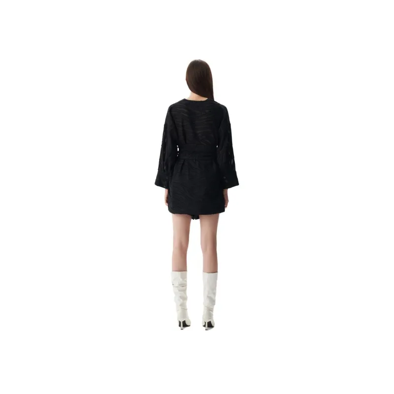 IRO NIGHT Long-Sleeved Dresses Women's Black-1