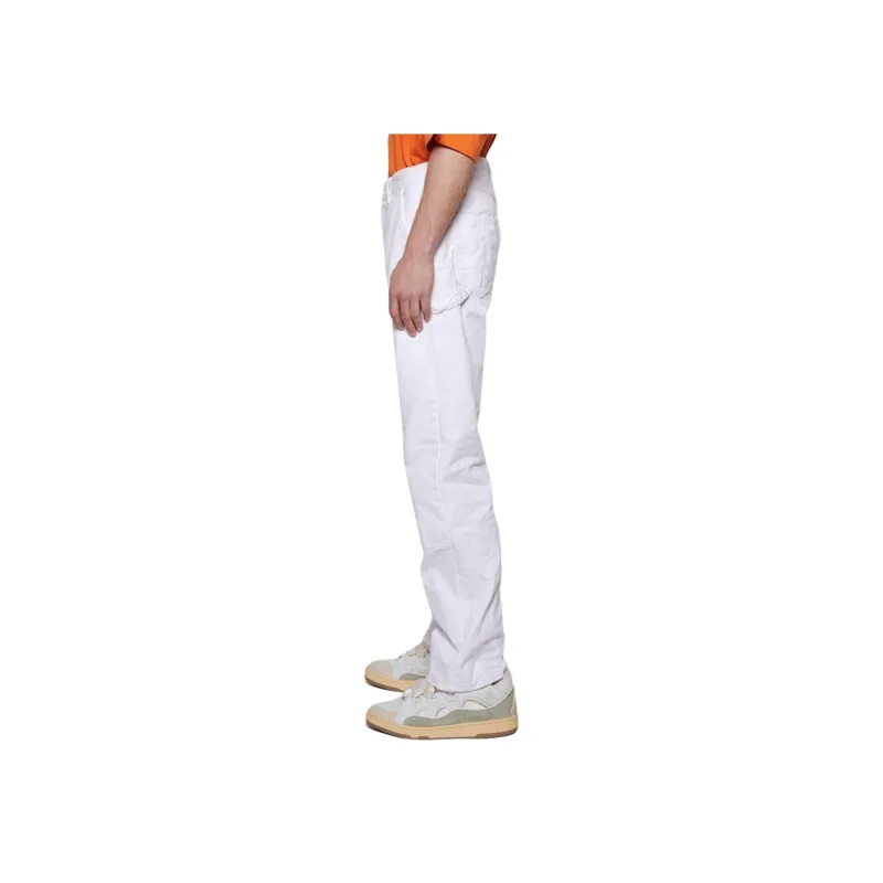 RAF SIMONS Jeans Men White-3