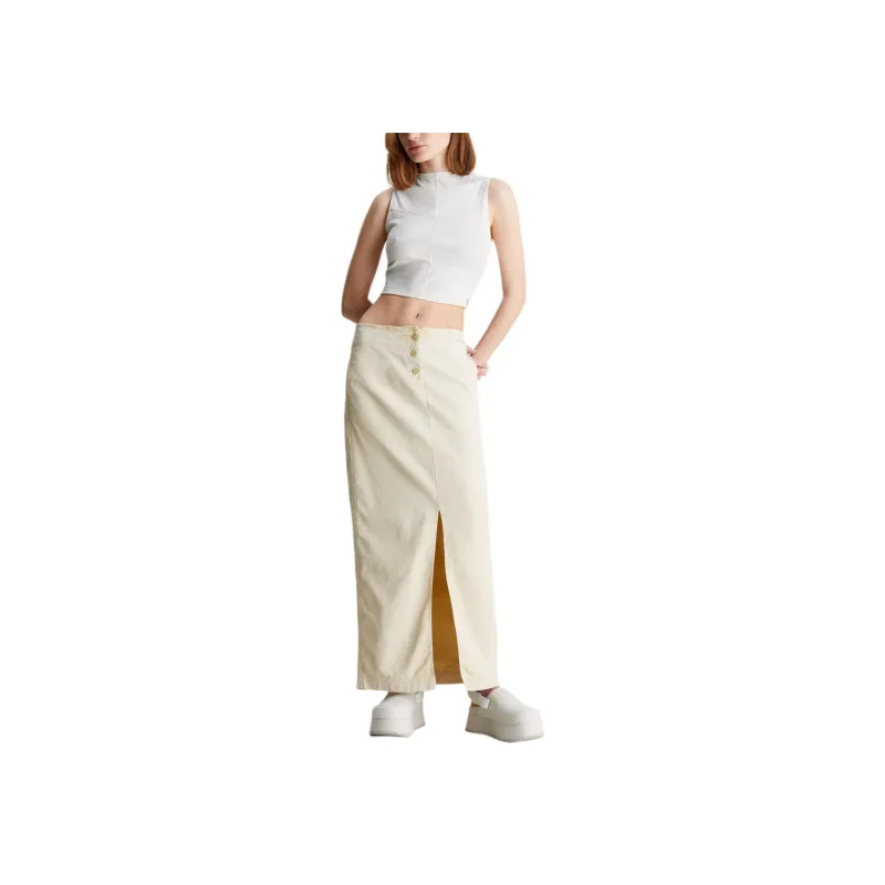 CALVIN KLEIN Tank Top Europe Version Women's Ice Pillar-1