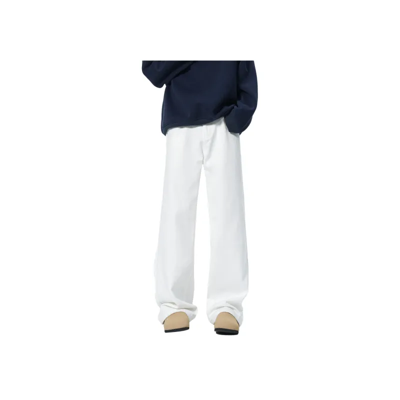 QOTRIOCK Jeans Men White-3