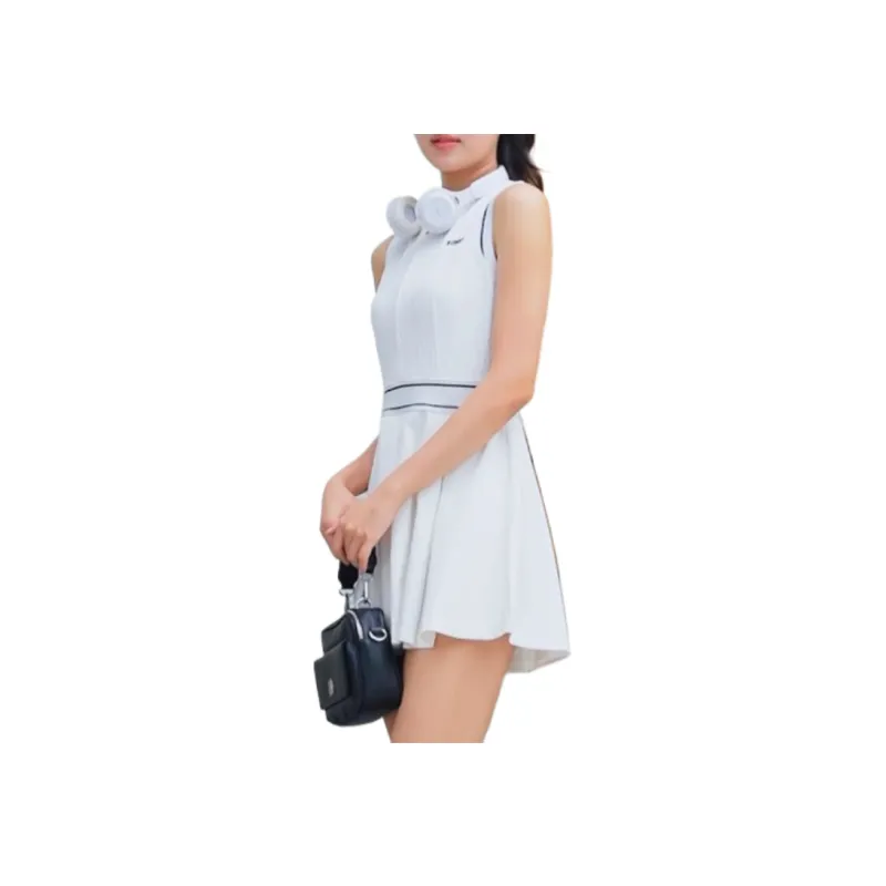 KSWISS Sleeveless Dress Women's Euryale White-3