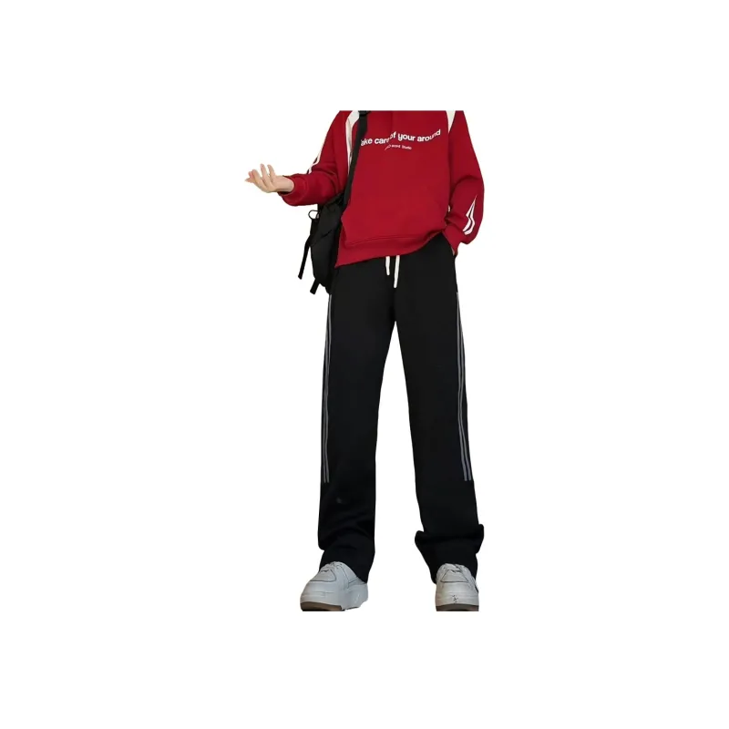 GWAF Knitted Sports Pants Unisex Black-0