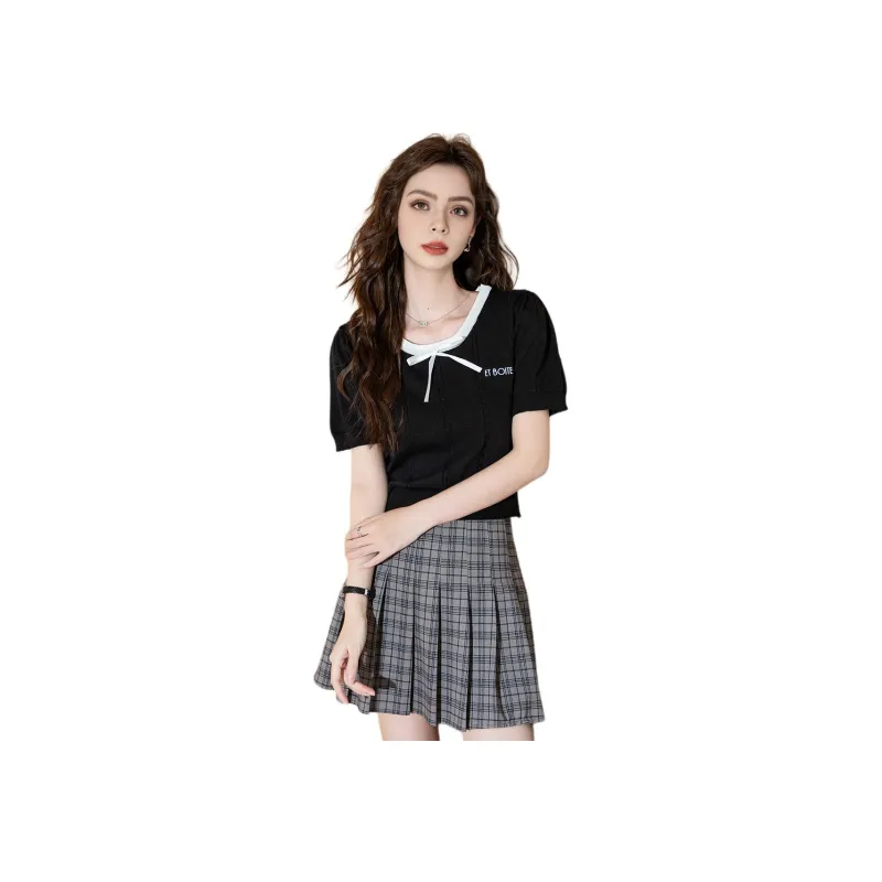FAWENXIANGZI Knitwear Women's Black-0
