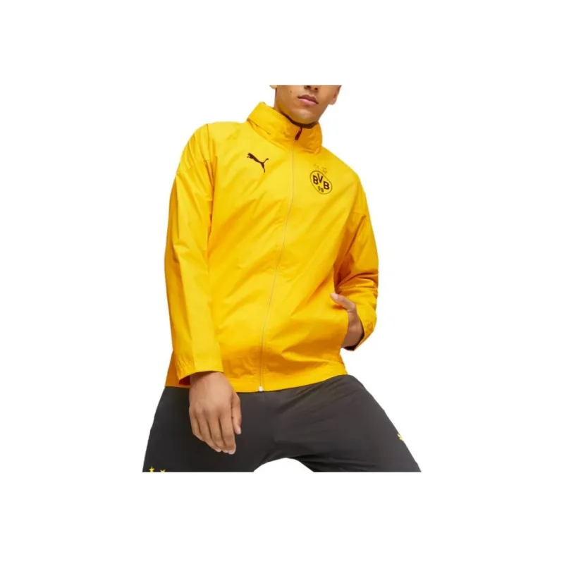 PUMA Jackets Men Yellow-4