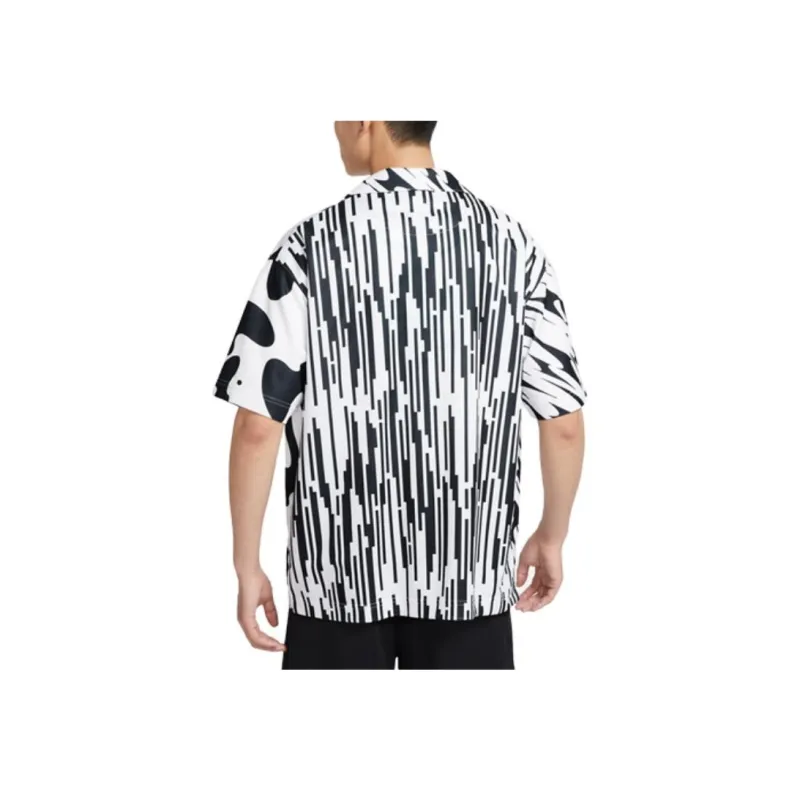 Nike Dri Fit Shirts Men Black/White-3