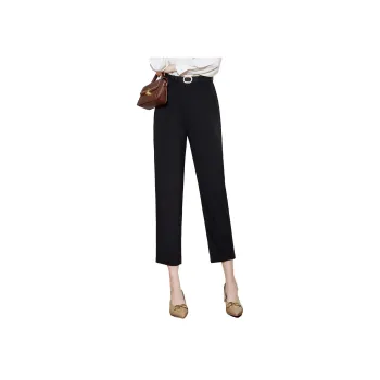 SMEN Casual Pants Women's Black