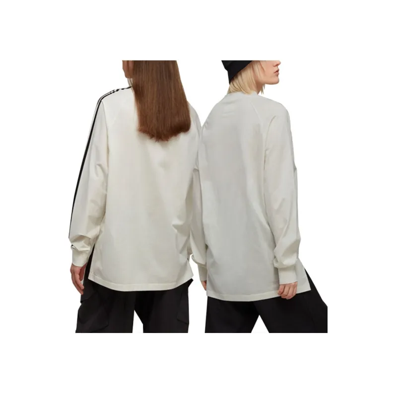 Y-3 Long-Sleeved Logo Printed T-Shirt-5