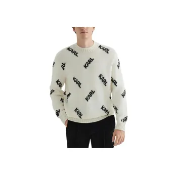 KARL LAGERFELD FW24 Sweater Men's White