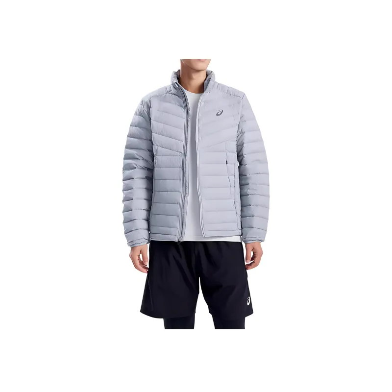 Asics Down Jackets Men Gray-5