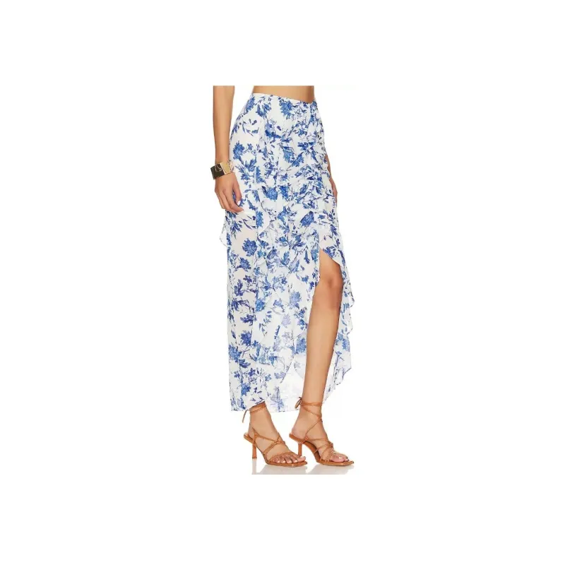FREE PEOPLE Casual Long Skirts Women's Multicolor-2