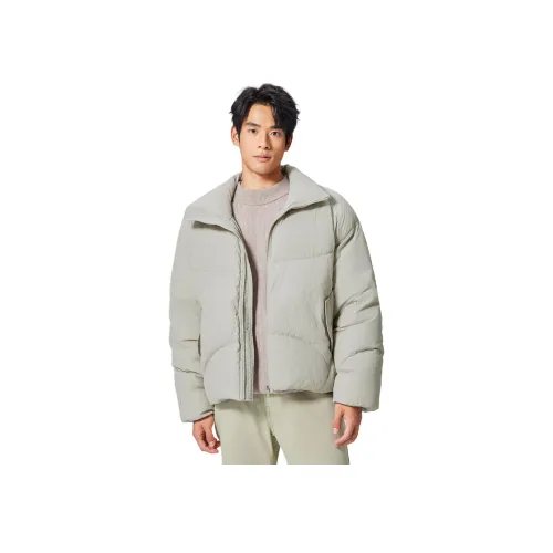 Bodydream 아이보리 남녀공용 다운 재킷