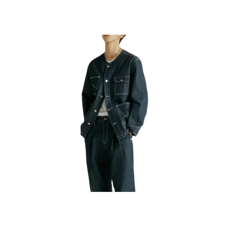 LIFEWORK HIDEAWAY Denim Jacket Men's Denim Blue-2