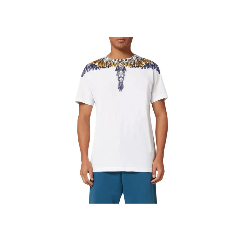 Marcelo Burlon Hawaiian Wings Graphic T shirt-1