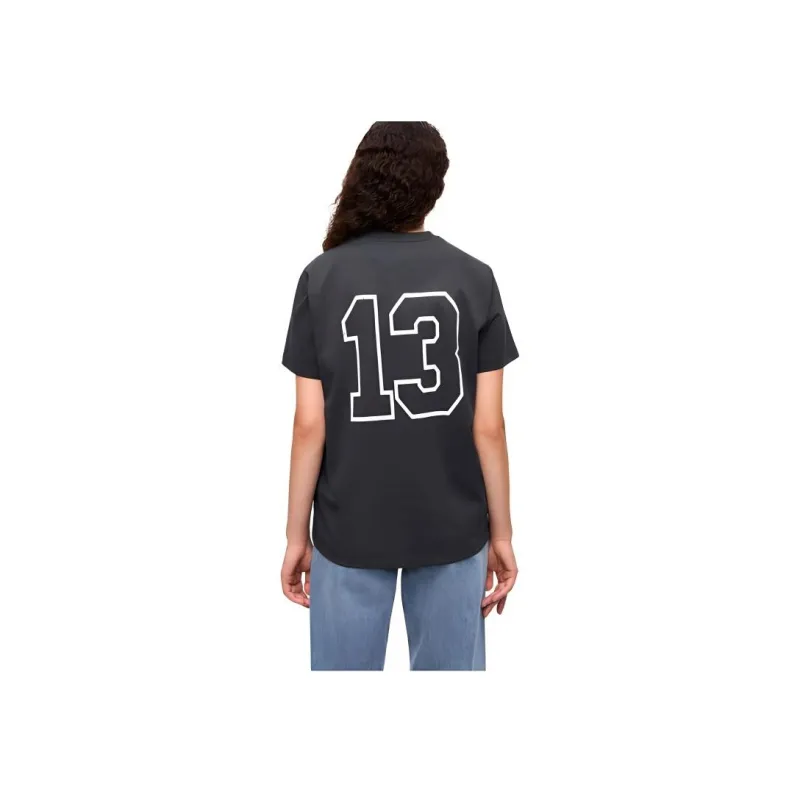 GANNI Logo print T shirt-2