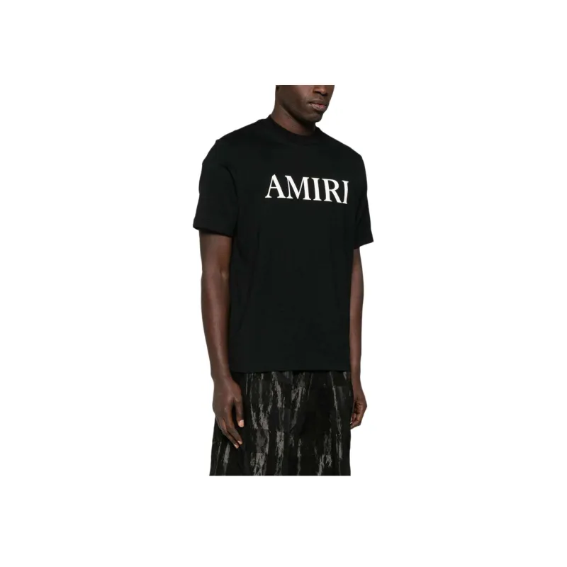 AMIRI Logo Printed Crewneck T Shirt-3
