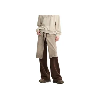 Organic Emotion Casual Pants Unisex Brown